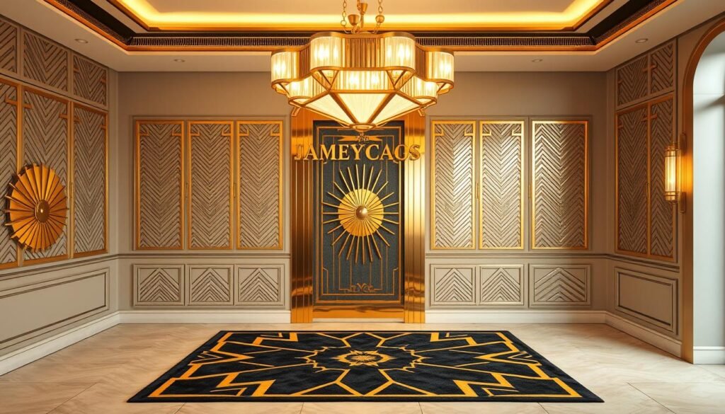 vintage art deco elements