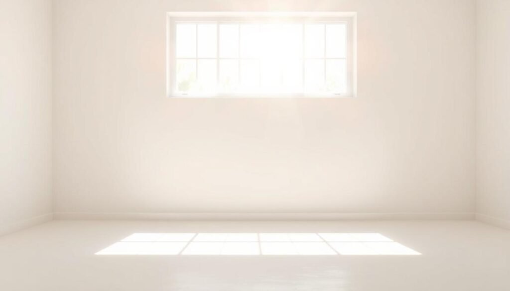 A bright, sun-drenched room with a large window illuminating a fresh, clean white wall. Soft, diffused lighting gently cascades across the surface, creating a symphony of subtle highlights and shadows that dance with the changing daylight. The paint finish appears smooth and lustrous, reflecting the warm glow of the sun. Specular highlights glimmer along the edges, adding depth and dimension to the wall. The overall atmosphere is one of serene, natural luminance, showcasing the versatility and beauty of the perfect white paint choice. A bright, sun-drenched room with a large window illuminating a fresh, clean white wall. Soft, diffused lighting gently cascades across the surface, creating a symphony of subtle highlights and shadows that dance with the changing daylight. The paint finish appears smooth and lustrous, reflecting the warm glow of the sun. Specular highlights glimmer along the edges, adding depth and dimension to the wall. The overall atmosphere is one of serene, natural luminance, showcasing the versatility and beauty of the perfect white paint choice.